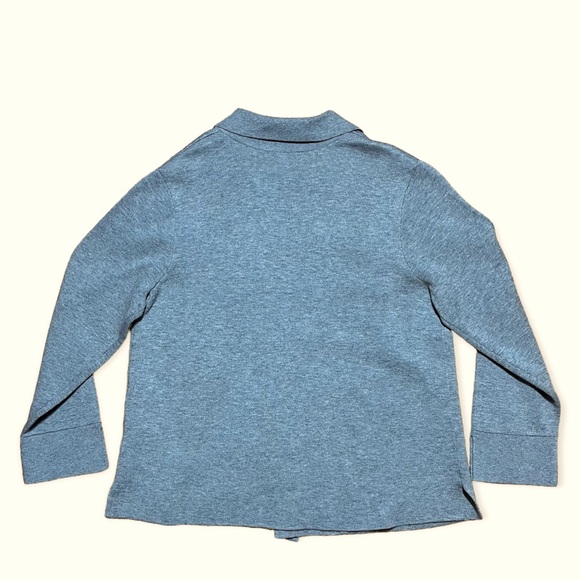 J. Jill Double-Knit Cropped Cardigan Sweater Sz S - Picture 8 of 12